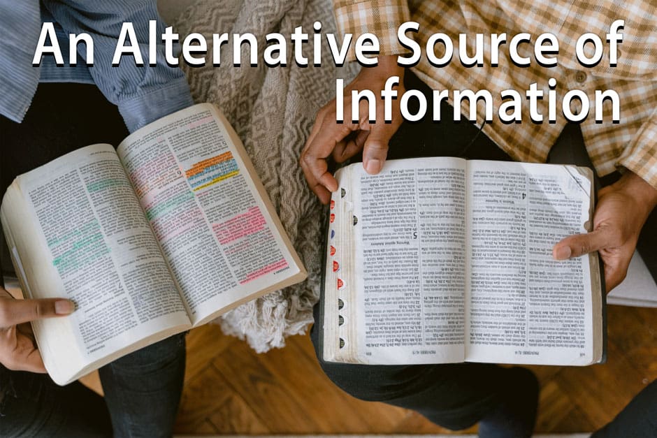 An Alternative Source Of Information 940 X 627